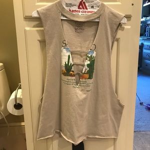 LF Vintage Cropped Tank Top